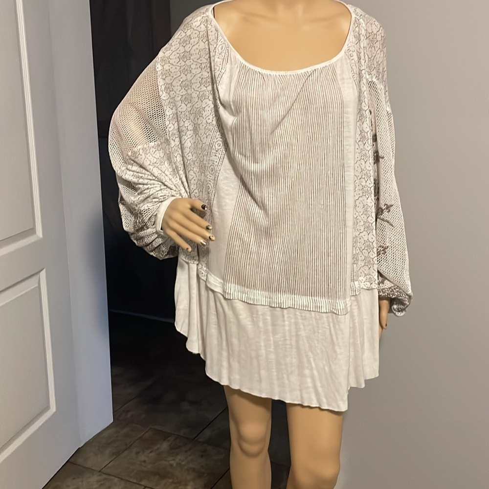 NWT Free People Oversized Top XS